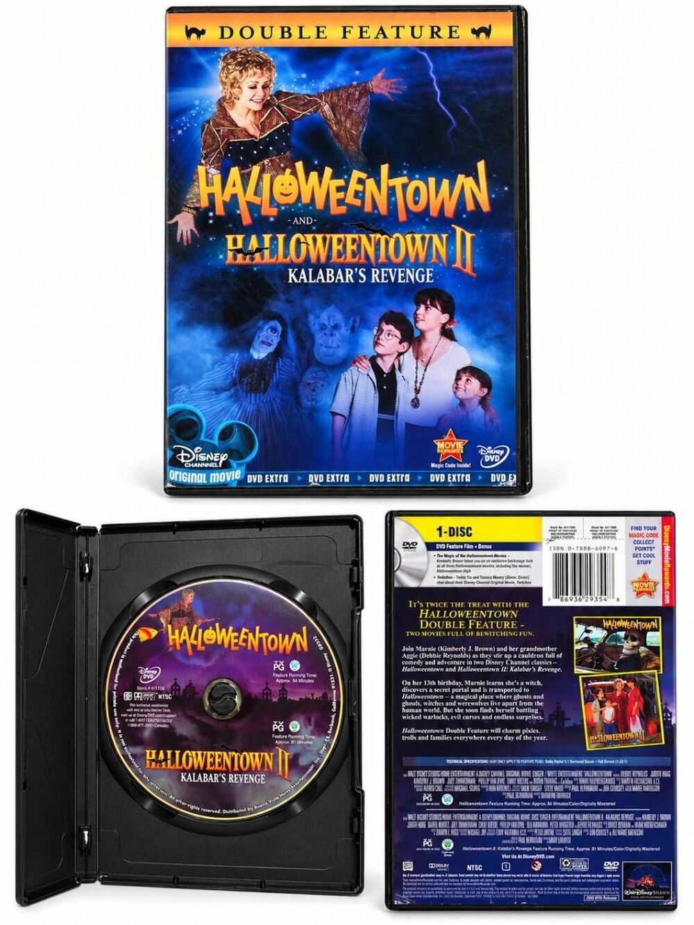 Disney Halloweentown 1 & 2 Double Feature DVD